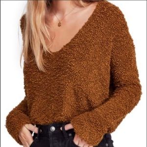 Finders Keepers sweater, orange